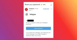 Ignore Unexpected Instagram Password Reset Emails: What Users Need to Know