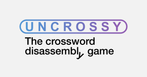 Uncrossy: A minimalist drag-to-clear word puzzle where words shift