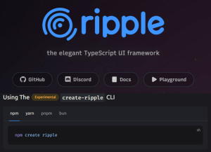 Ripple: A Compiler-First TypeScript UI Framework for Clean Reactivity